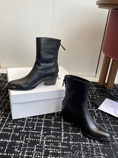 Celine Retro Chunky Chelsea Ankle Boots – 25SS
