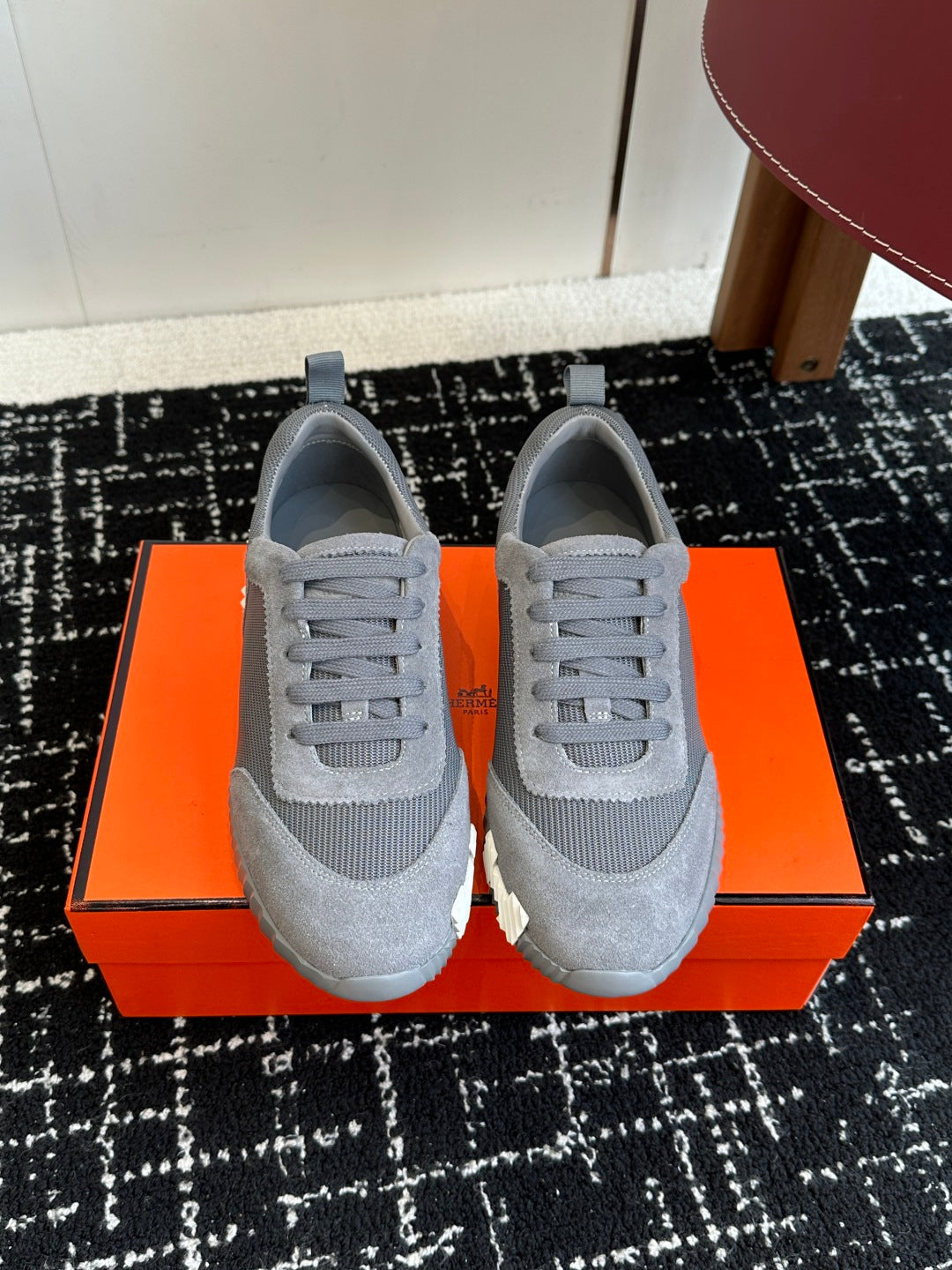 Hermès Classic Couple's Casual Sneakers