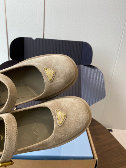 Prada Monolith Platform Mary Jane Shoes