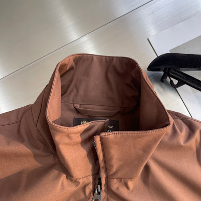 Loro Piana WindBelt Storm System Flight Jacket