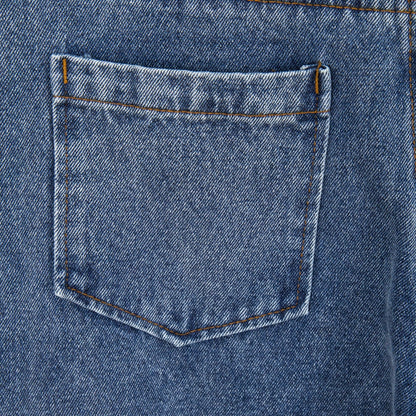 Loewe Anagram Embroidered Distressed Denim Jeans