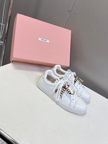 Miu Miu Distressed Sporty Sneakers – Autumn/Winter Collection