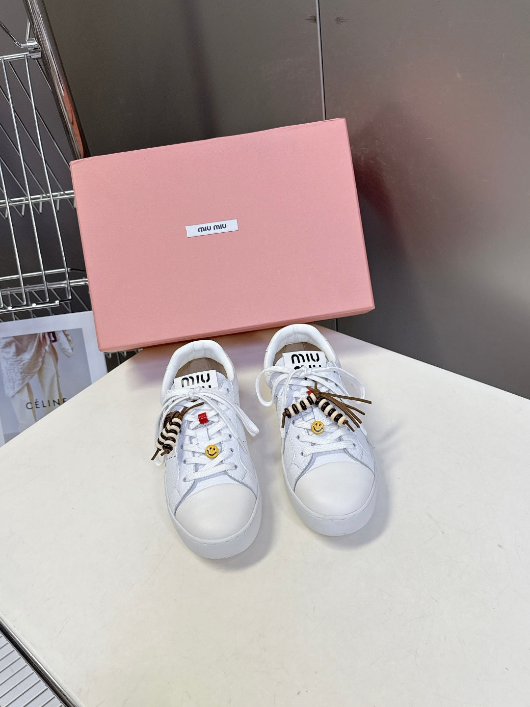 Miu Miu Distressed Sporty Sneakers – Autumn/Winter Collection