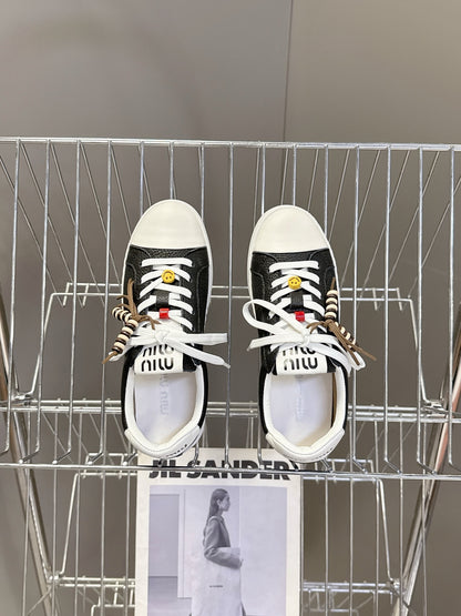 Miu Miu Distressed Sporty Sneakers – Autumn/Winter Collection