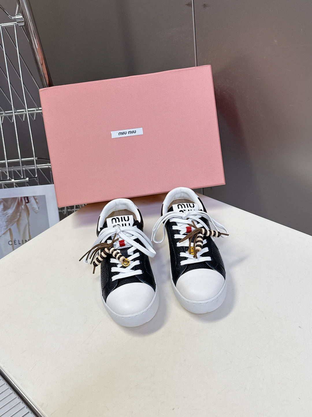Miu Miu Distressed Sporty Sneakers – Autumn/Winter Collection
