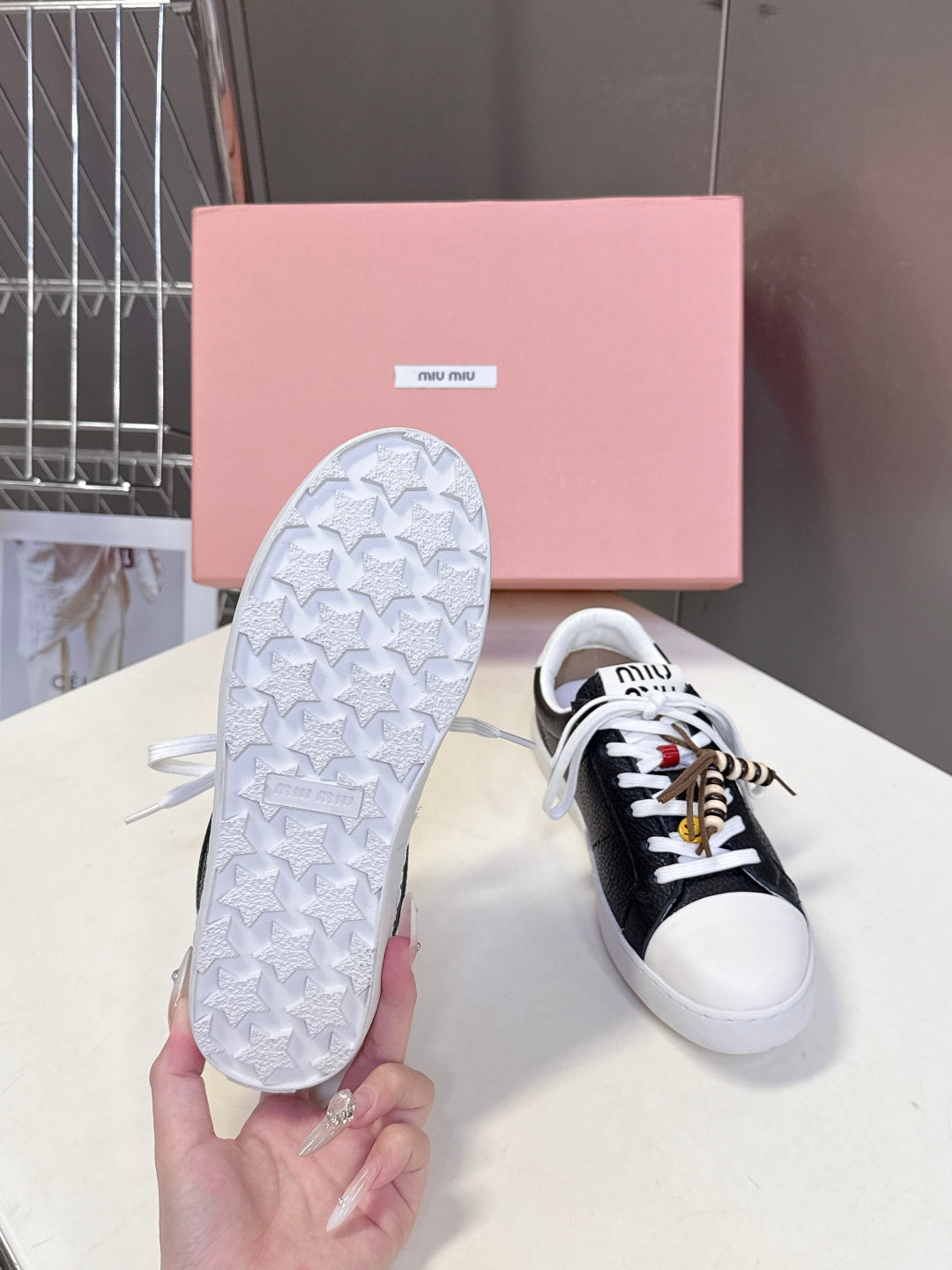 Miu Miu Distressed Sporty Sneakers – Autumn/Winter Collection