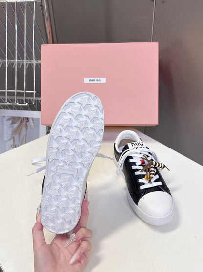 Miu Miu Distressed Sporty Sneakers – Autumn/Winter Collection