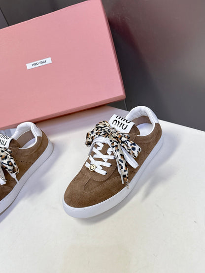 Miu Miu Distressed Sporty Sneakers – Autumn/Winter Collection