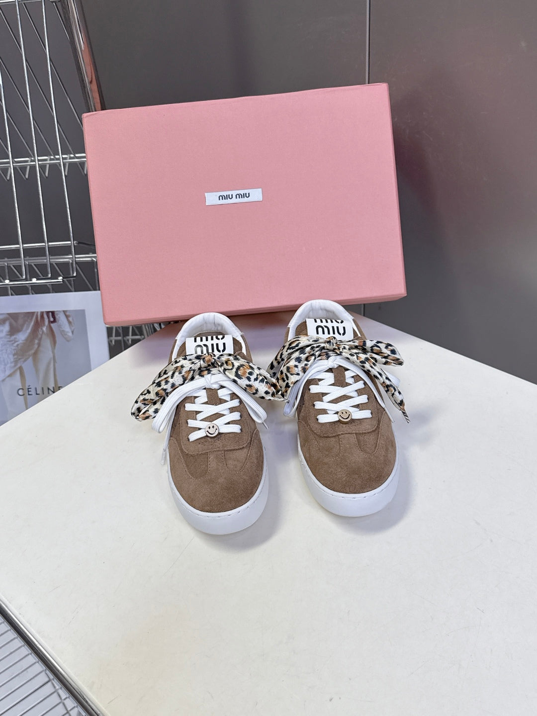 Miu Miu Distressed Sporty Sneakers – Autumn/Winter Collection