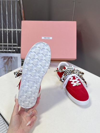 Miu Miu Distressed Sporty Sneakers – Autumn/Winter Collection