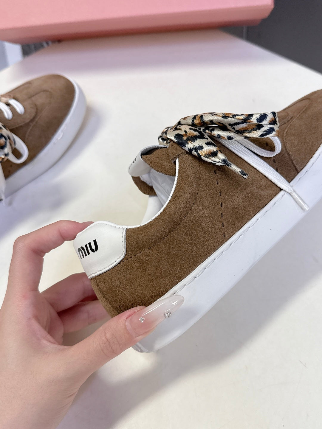 Miu Miu Distressed Sporty Sneakers – Autumn/Winter Collection