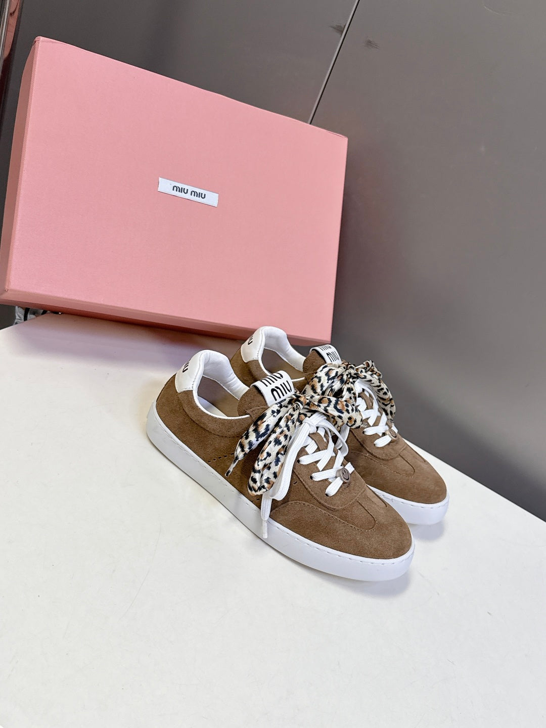 Miu Miu Distressed Sporty Sneakers – Autumn/Winter Collection