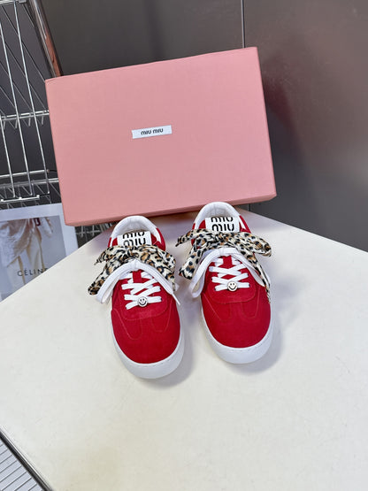 Miu Miu Distressed Sporty Sneakers – Autumn/Winter Collection