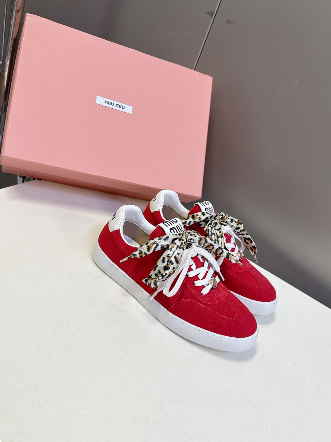 Miu Miu Distressed Sporty Sneakers – Autumn/Winter Collection