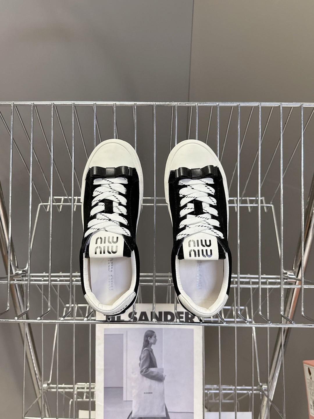 Miu Miu Distressed Retro Sneakers – Autumn/Winter Collection
