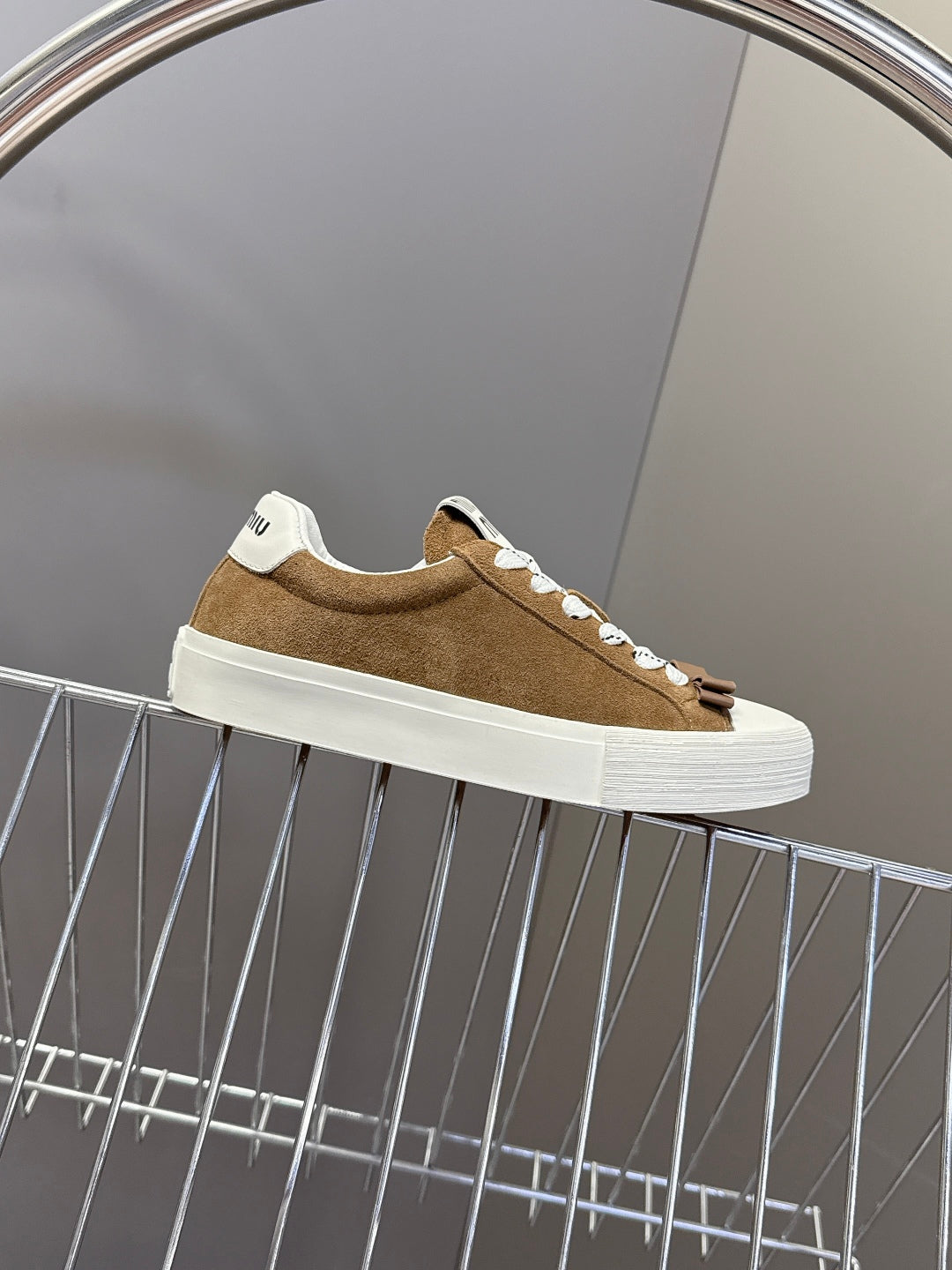 Miu Miu Distressed Retro Sneakers – Autumn/Winter Collection