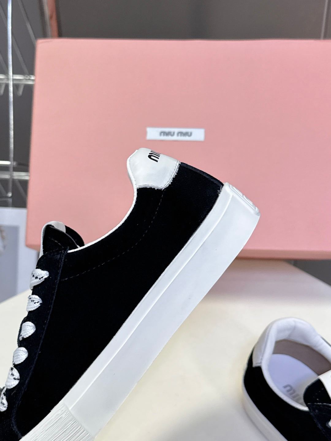 Miu Miu Distressed Retro Sneakers – Autumn/Winter Collection