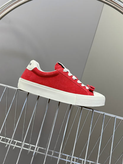 Miu Miu Distressed Retro Sneakers – Autumn/Winter Collection