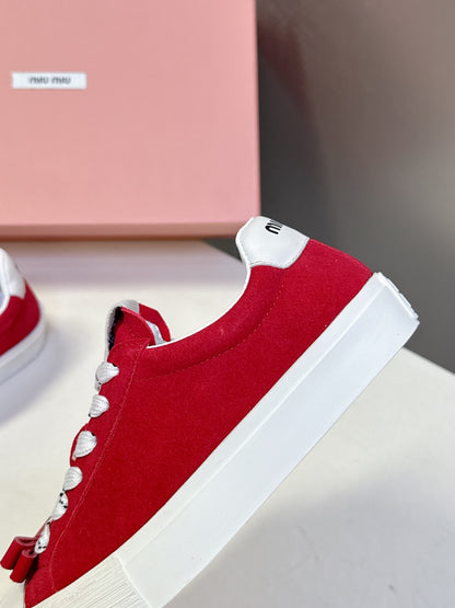 Miu Miu Distressed Retro Sneakers – Autumn/Winter Collection