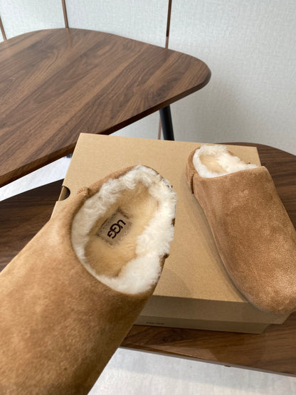 UGG Ansley Suede Mule Slippers – 25FW