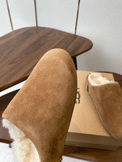 UGG Ansley Suede Mule Slippers – 25FW