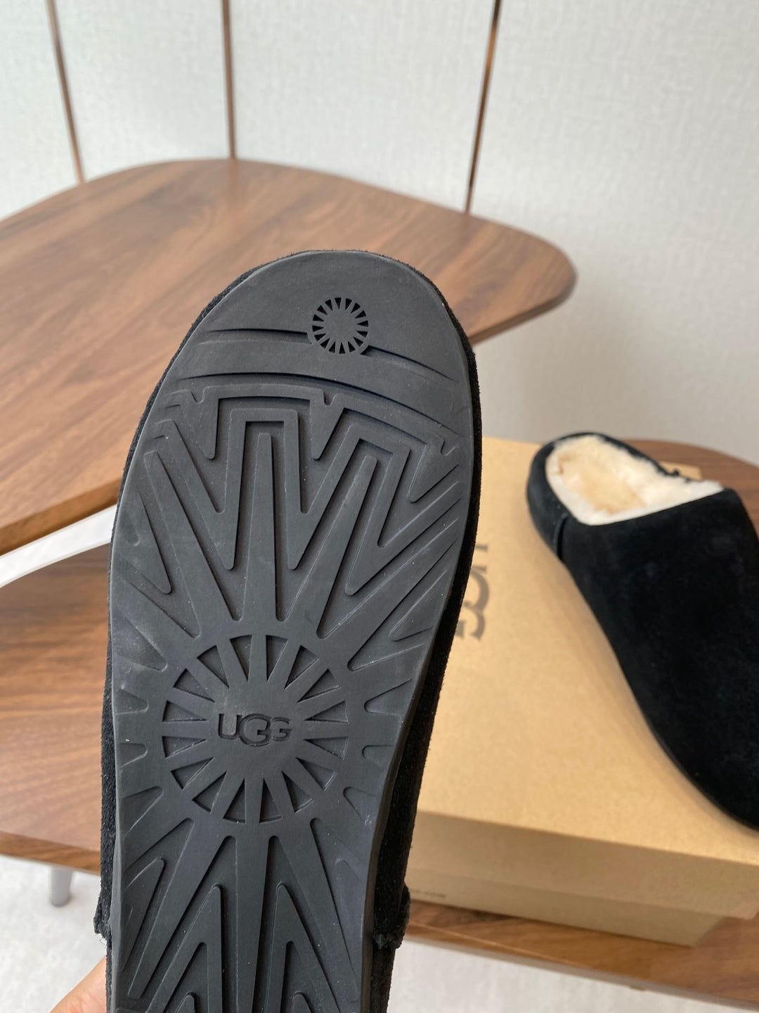 UGG Ansley Suede Mule Slippers – 25FW