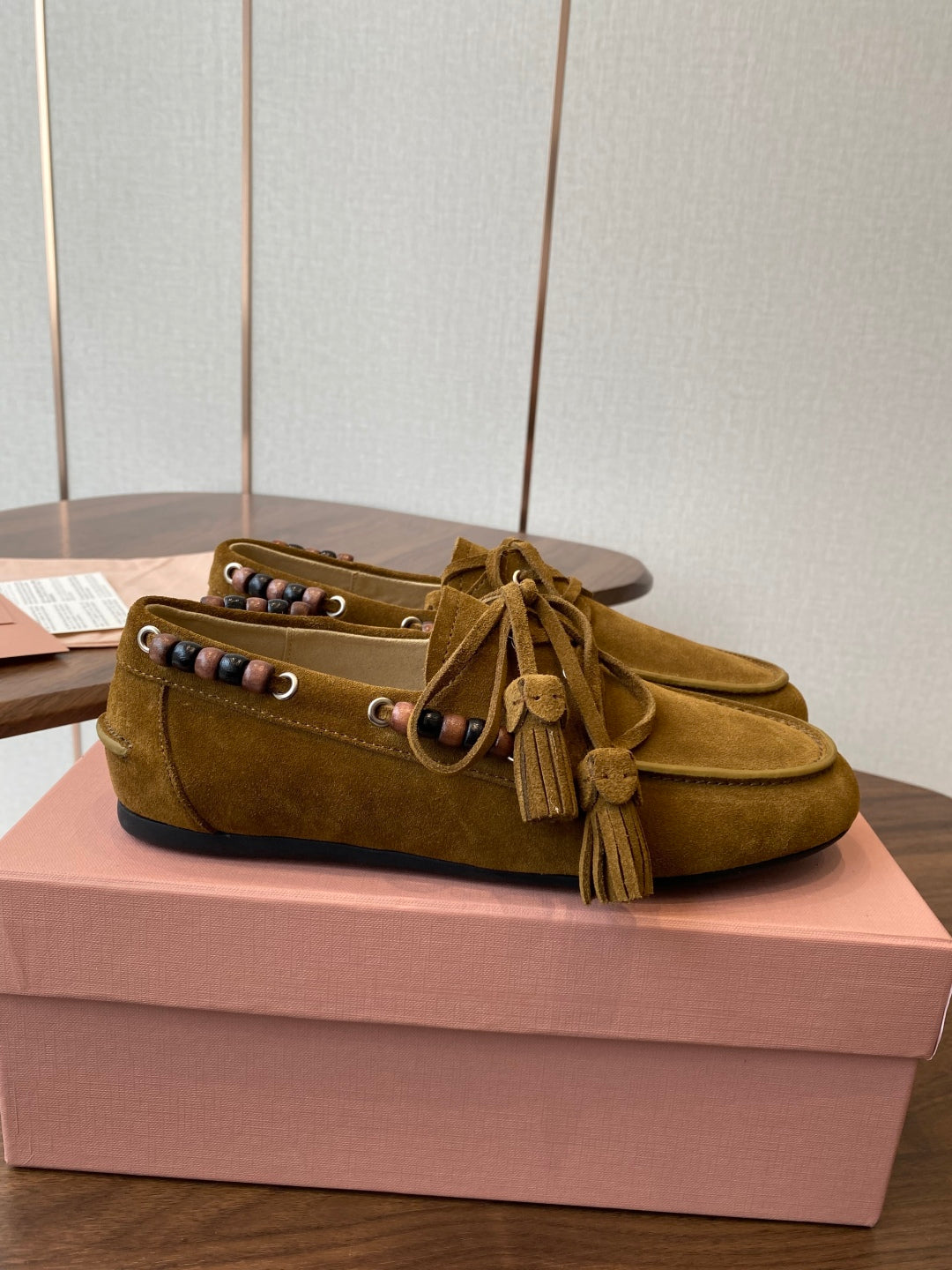 Miu Miu Loafer Driving Shoes – 2025SS Autumn/Winter Collection