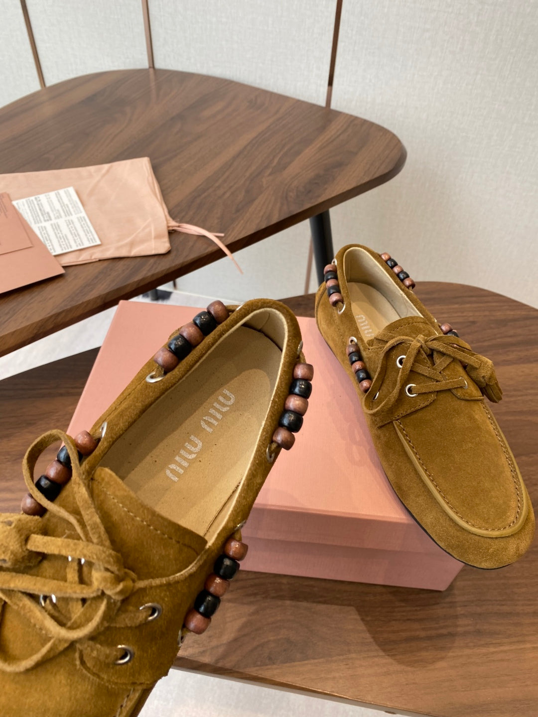 Miu Miu Loafer Driving Shoes – 2025SS Autumn/Winter Collection