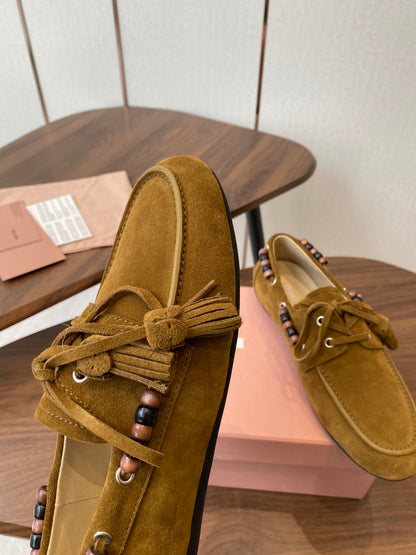 Miu Miu Loafer Driving Shoes – 2025SS Autumn/Winter Collection