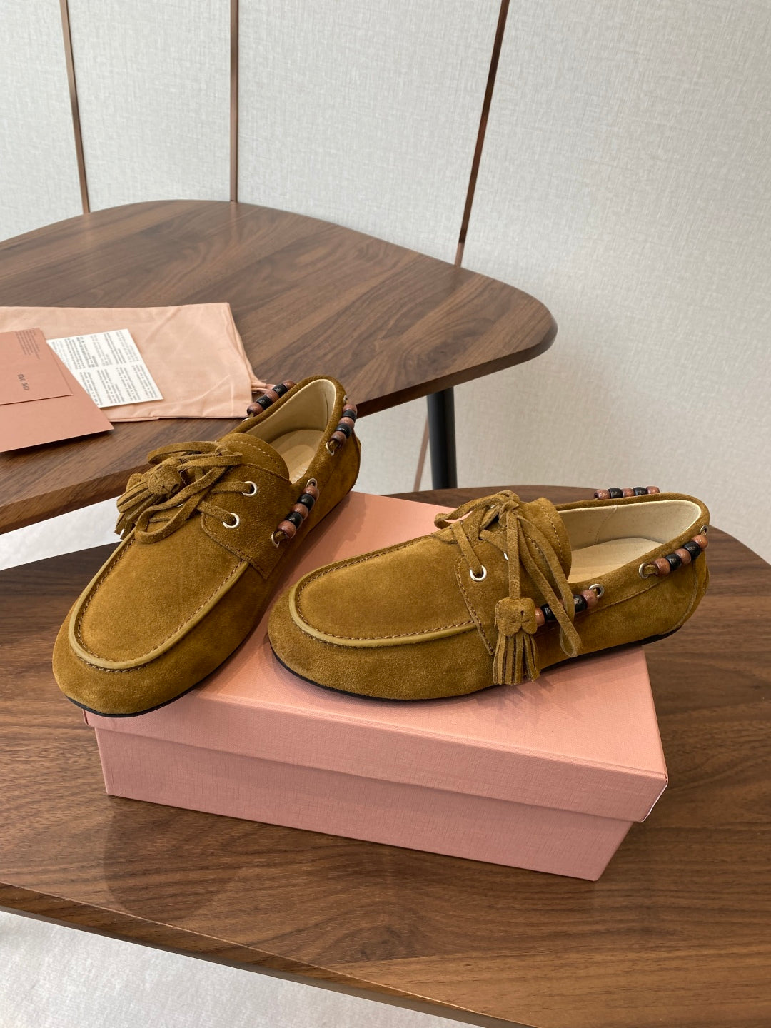 Miu Miu Loafer Driving Shoes – 2025SS Autumn/Winter Collection