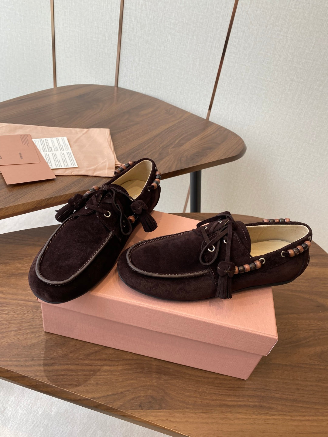 Miu Miu Loafer Driving Shoes – 2025SS Autumn/Winter Collection