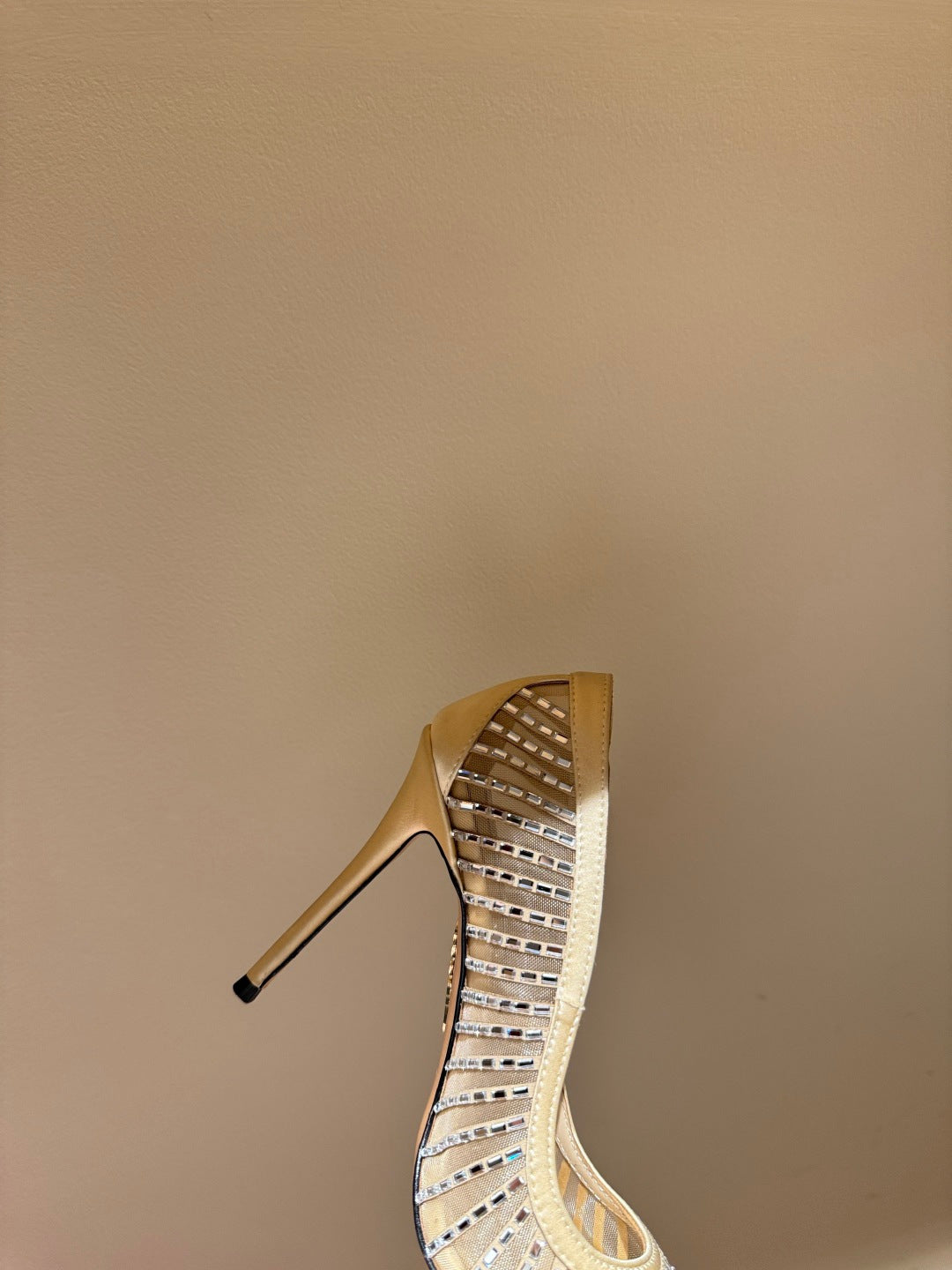 Aquazzura Sequin Butterfly Block Heel Sandals – Spring/Summer 2025 Collection