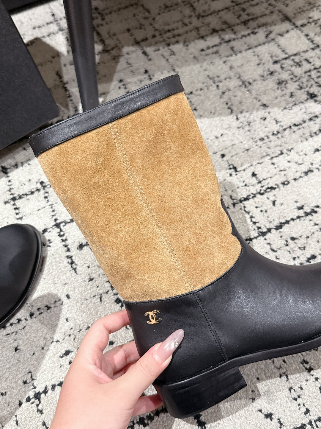 Chanel 25SS Runway Ankle Boots – Autumn/Winter Collection