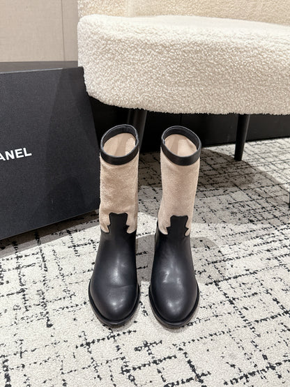 Chanel 25SS Runway Ankle Boots – Autumn/Winter Collection