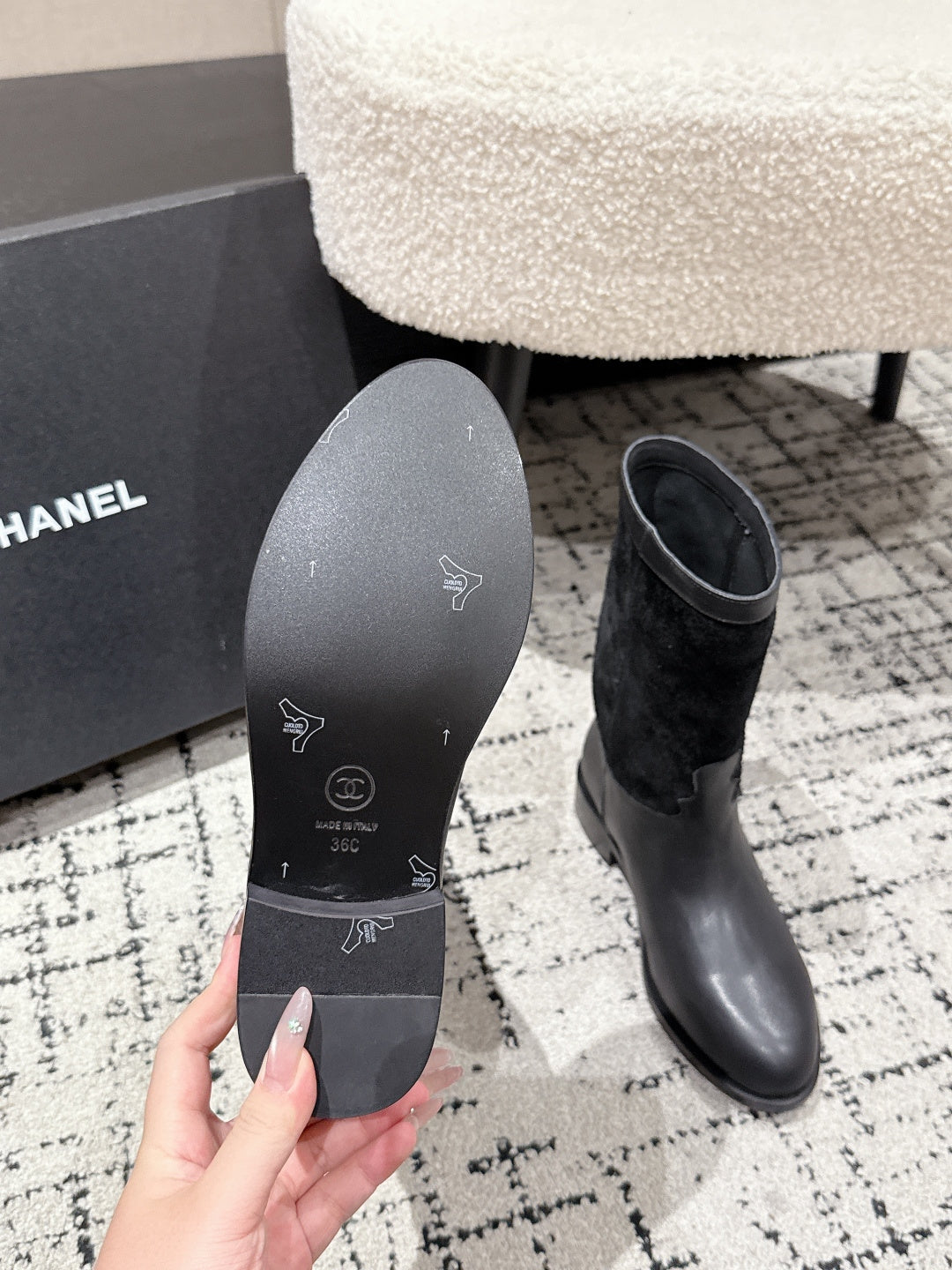 Chanel 25SS Runway Ankle Boots – Autumn/Winter Collection