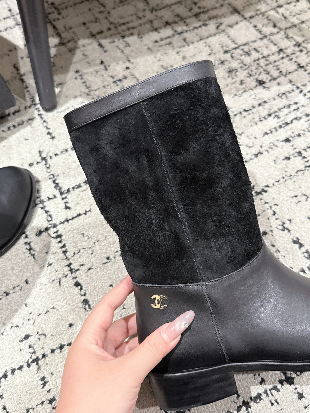 Chanel 25SS Runway Ankle Boots – Autumn/Winter Collection