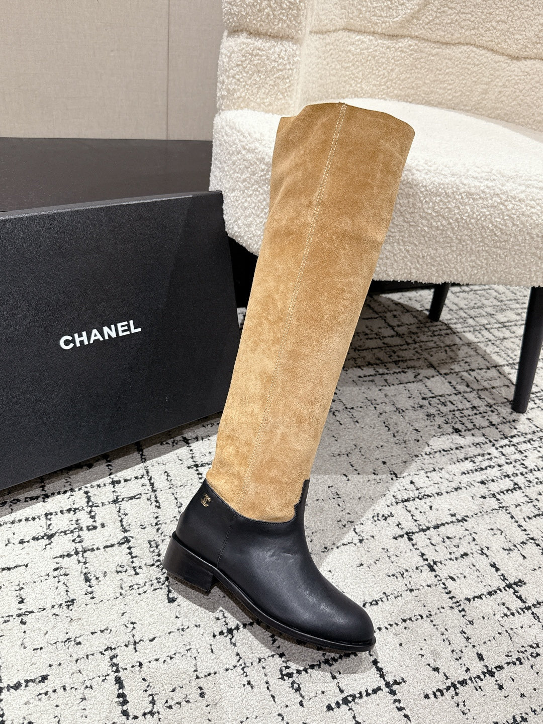 Chanel Runway Knee-High Boots – 25SS