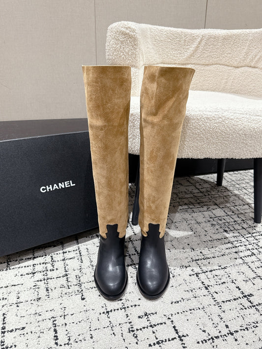 Chanel Runway Knee-High Boots – 25SS