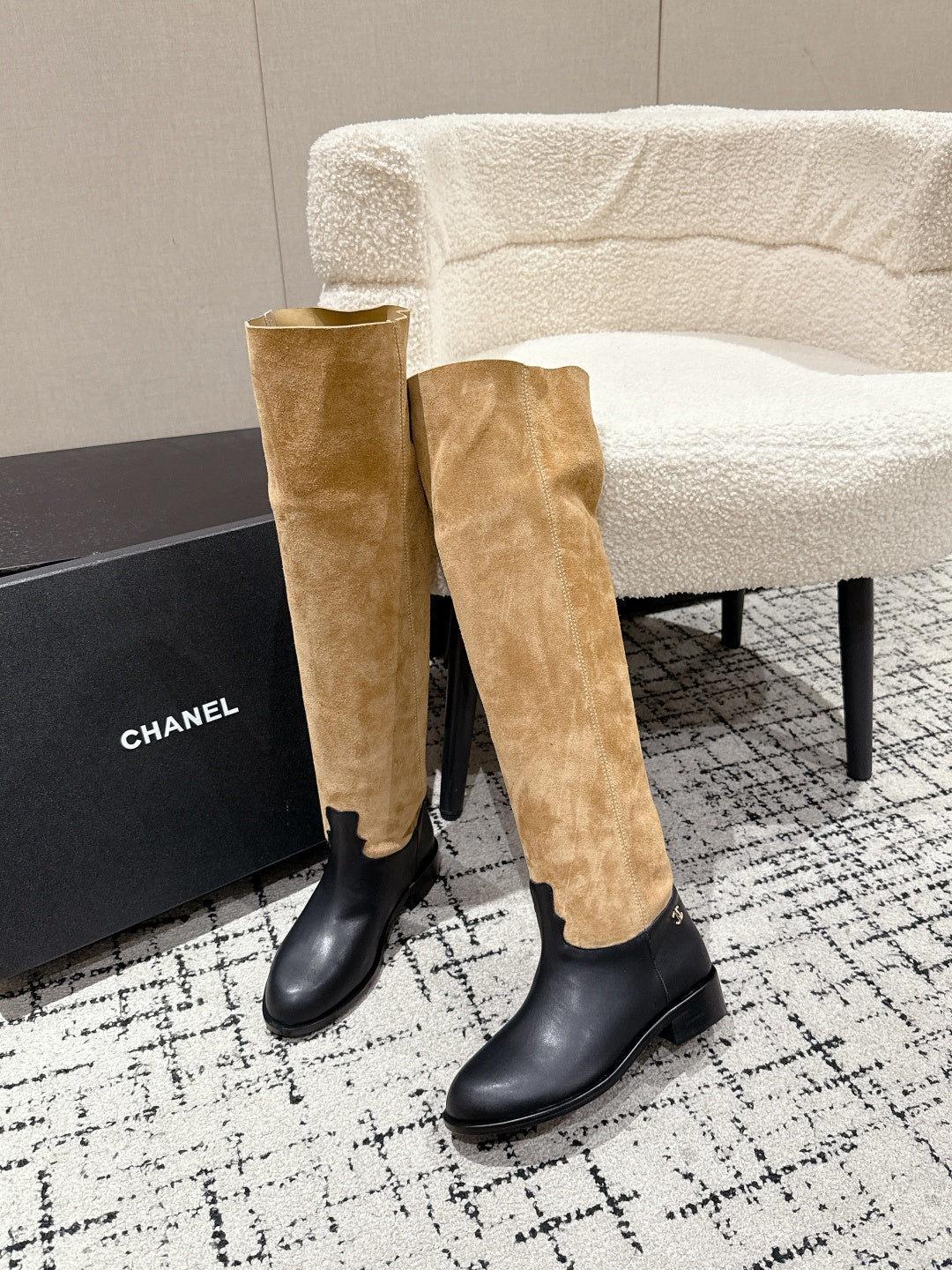 Chanel Runway Knee-High Boots – 25SS