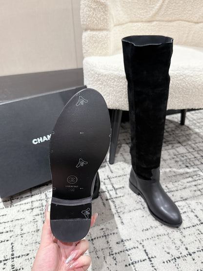 Chanel Runway Knee-High Boots – 25SS