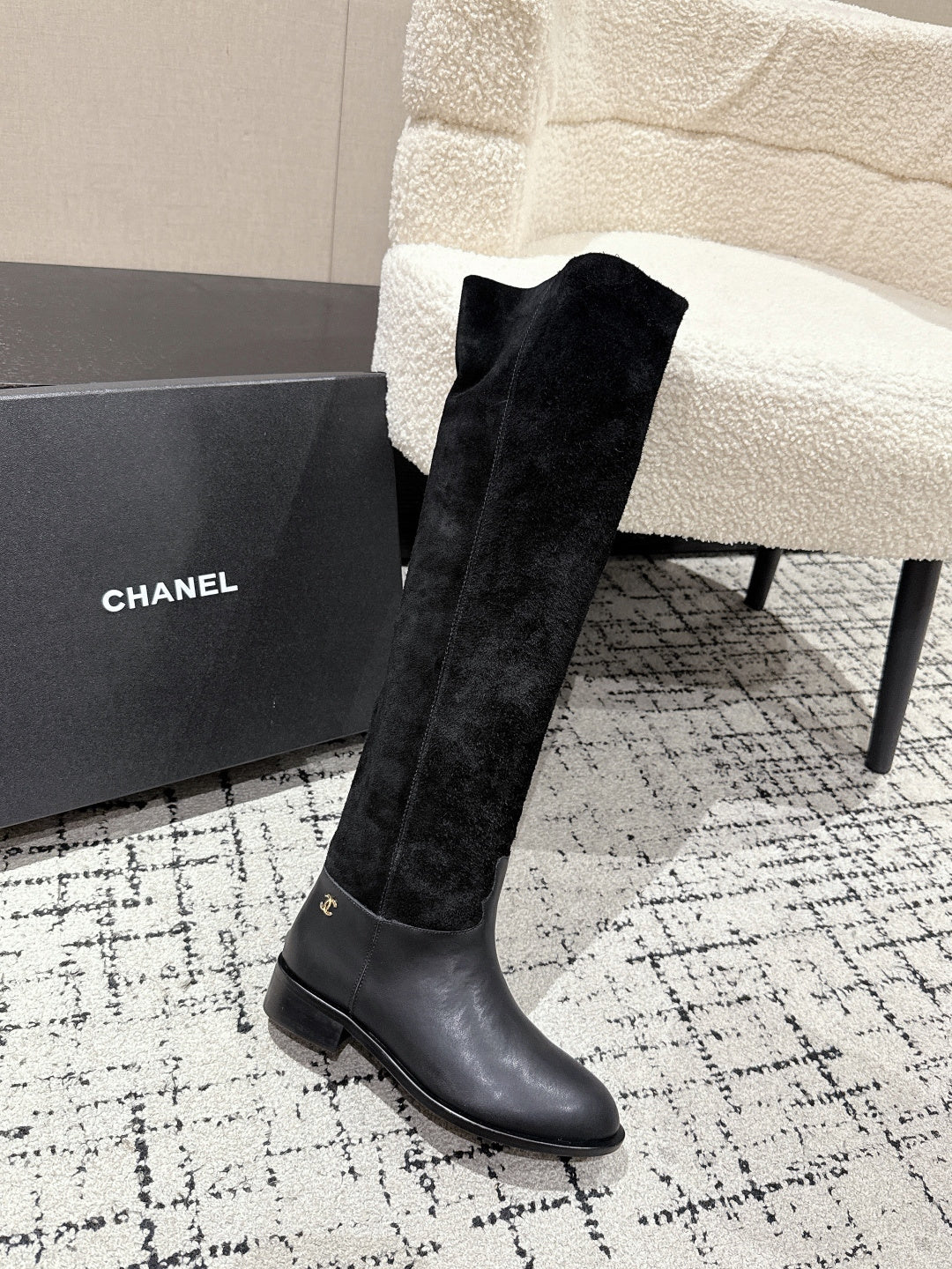 Chanel Runway Knee-High Boots – 25SS