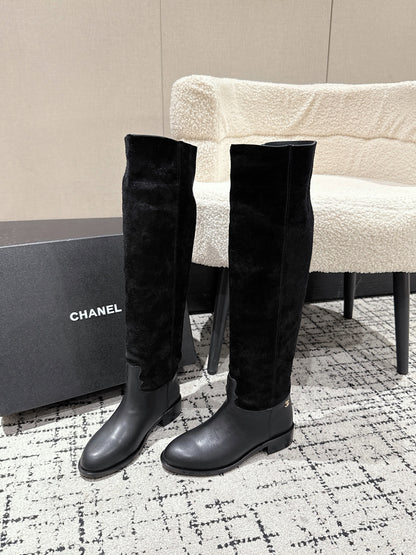 Chanel Runway Knee-High Boots – 25SS