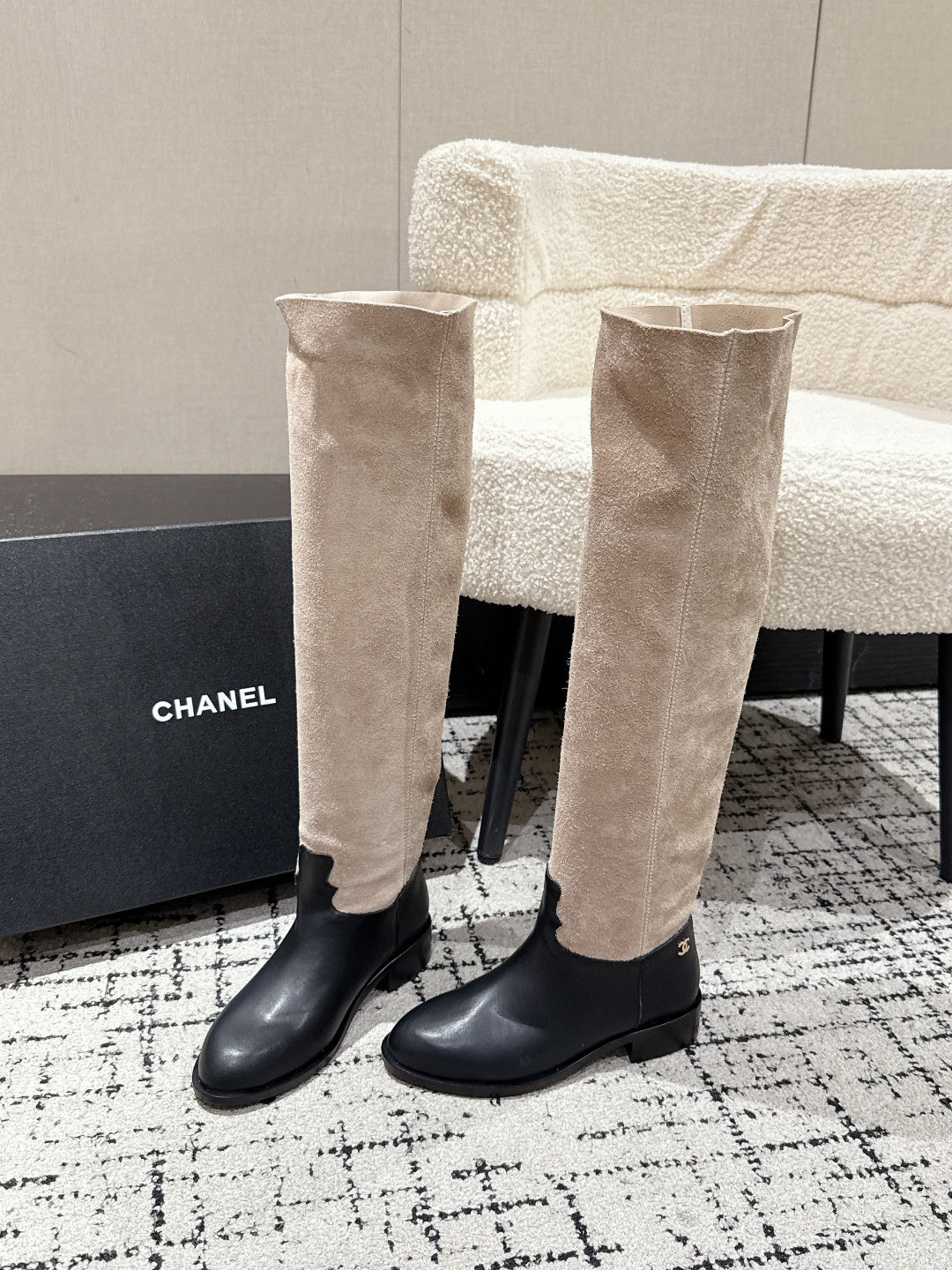 Chanel Runway Knee-High Boots – 25SS