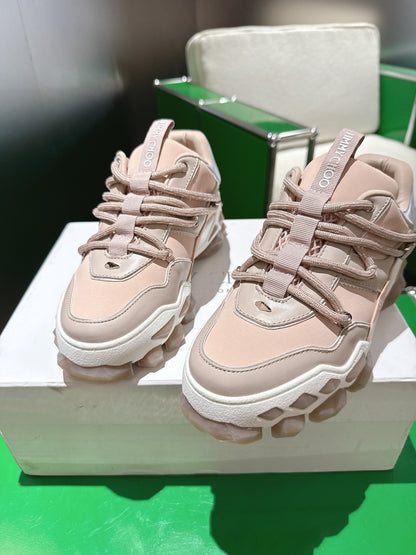 Jimmy Choo Diamond X II /M Series Dad Sneakers – 2025 Spring/Summer Collection