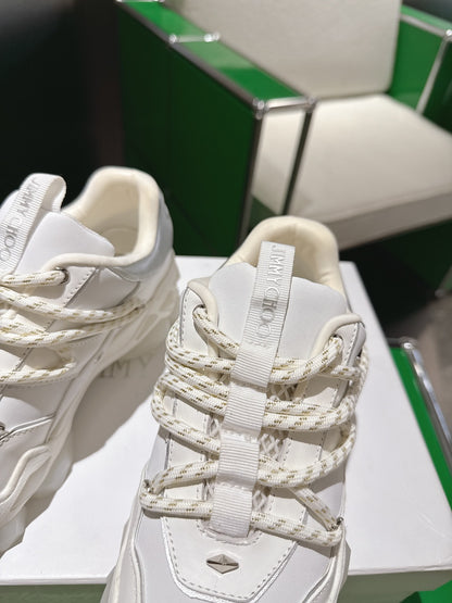Jimmy Choo Diamond X II /M Series Dad Sneakers – 2025 Spring/Summer Collection