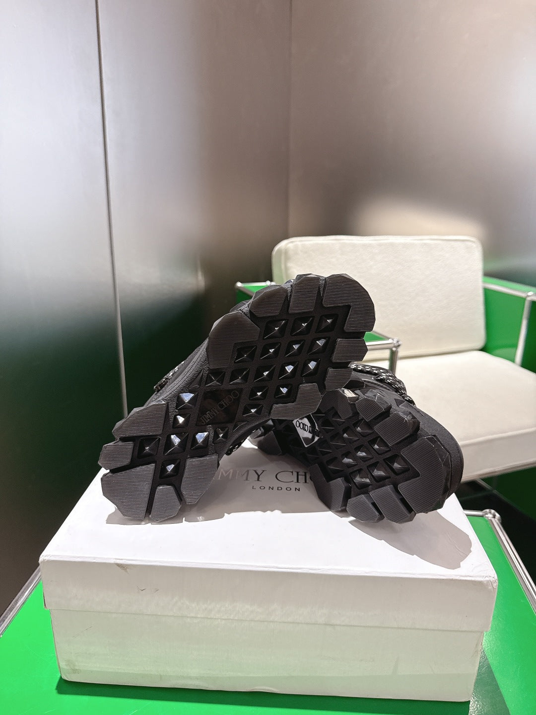 Jimmy Choo Diamond X II /M Series Dad Sneakers – 2025 Spring/Summer Collection