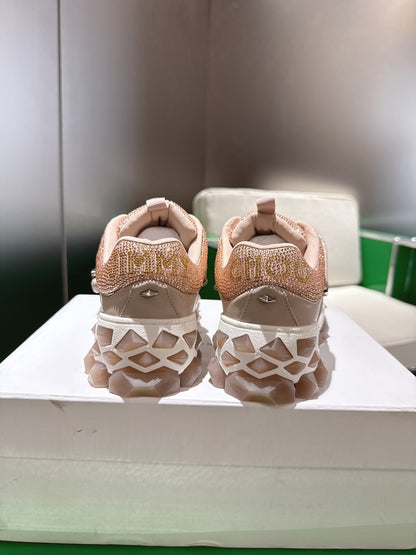 Jimmy Choo Diamond X II /M Series Dad Sneakers – 2025 Spring/Summer Collection