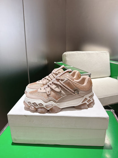 Jimmy Choo Diamond X II /M Series Dad Sneakers – 2025 Spring/Summer Collection