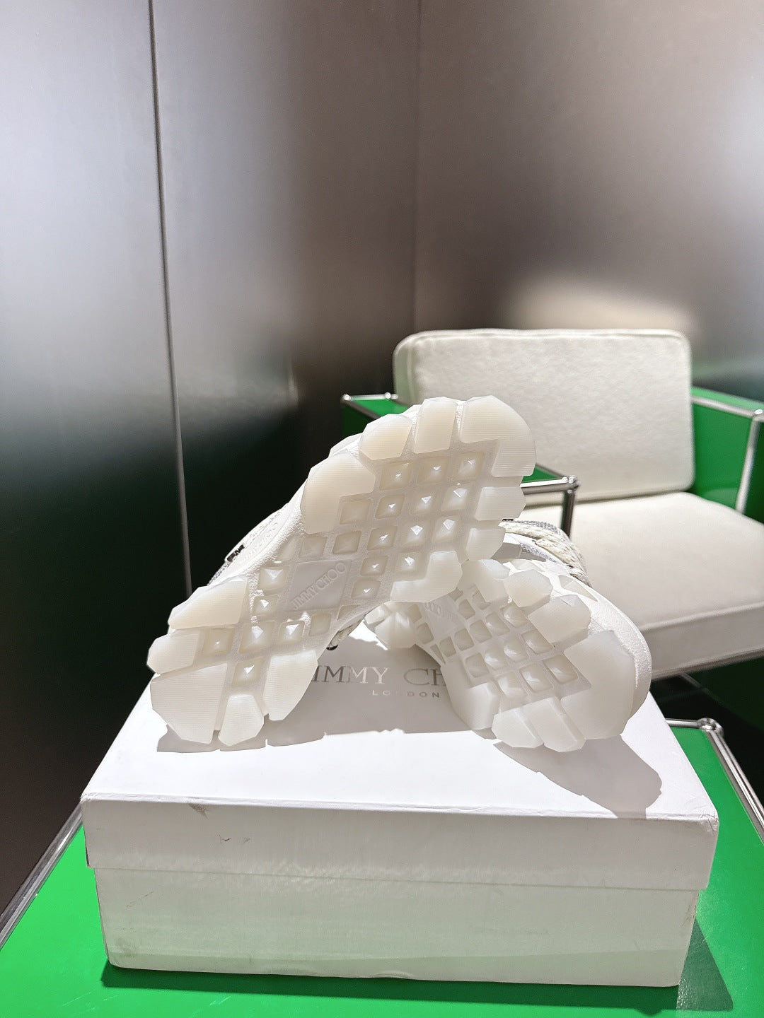 Jimmy Choo Diamond X II /M Series Dad Sneakers – 2025 Spring/Summer Collection