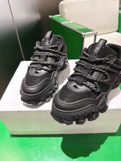 Jimmy Choo Diamond X II /M Series Dad Sneakers – 2025 Spring/Summer Collection